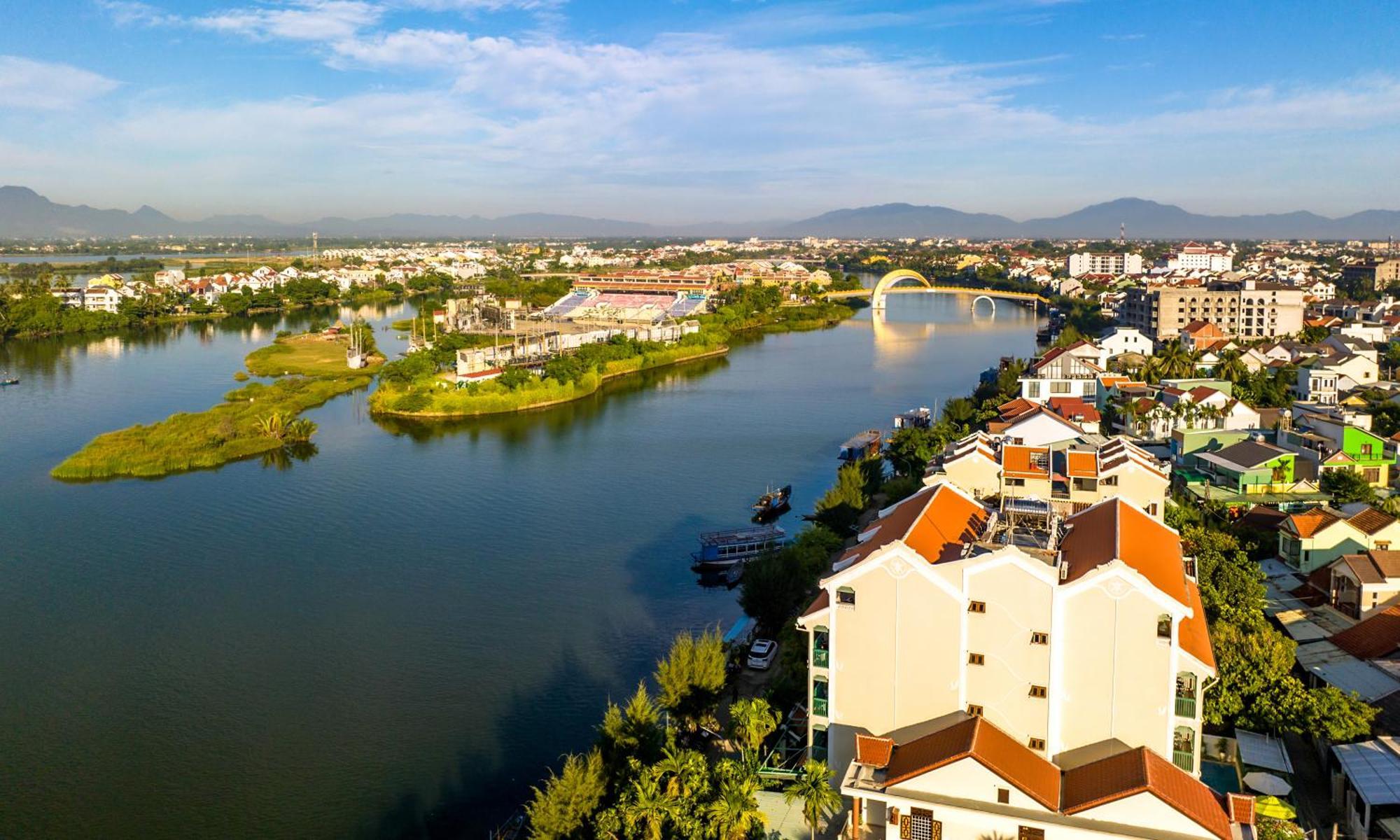 Lantana Riverside Hoi An Boutique Hotel & Spa Exterior foto